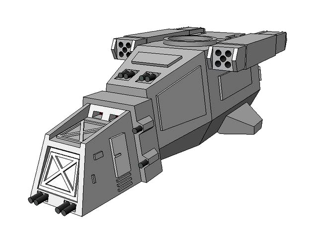 SW DX-9 Stormtrooper Transport by Astrofossil
