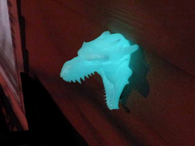 Dragon Head Doorbell Cover (GLOW IN THE DARK VERSION) by JimGale
