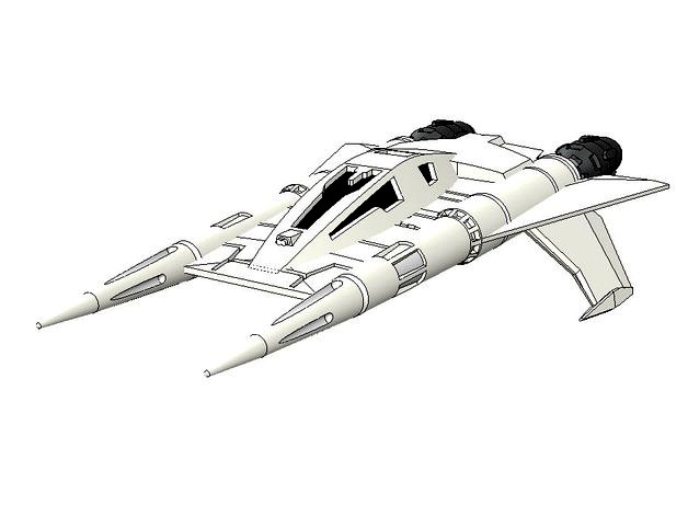 Buck Rogers various Starfighters by Astrofossil
