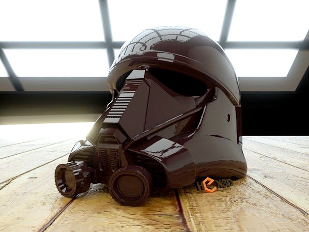 Death Trooper (AWT Trooper)  Full Scale Helmet (Rogue One) by Geoffro