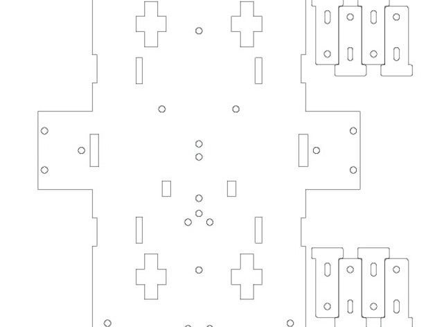 4wd robot platform by Geniusss