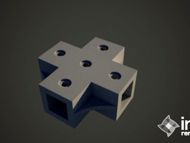 Maker Beam Cross connector by AJOUS