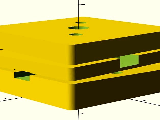 3D Printable Horizontal Kinematic Moune by mhuster model