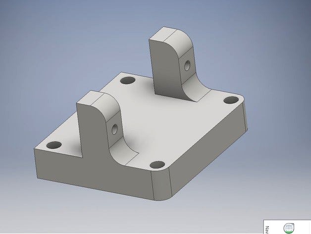 Servo Mounting Bracket -- FITEC FS90R Continuous v1.0 by andrew_norton
