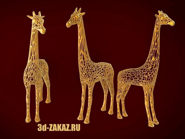 Giraffe Voronoi remix for Mike  by 3DDEDCLUB
