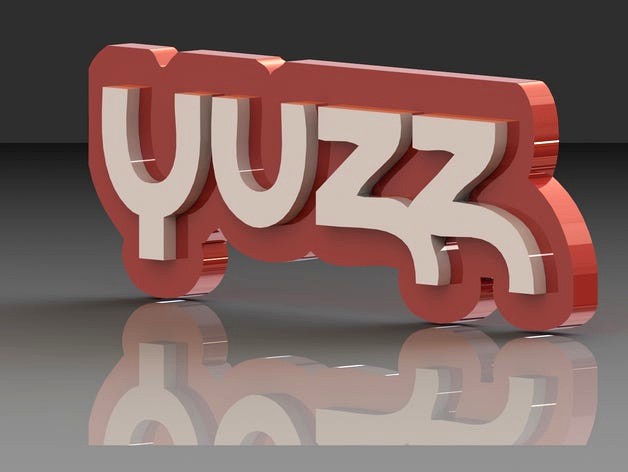 YUZZ Logo + llavero by RobertoBrun