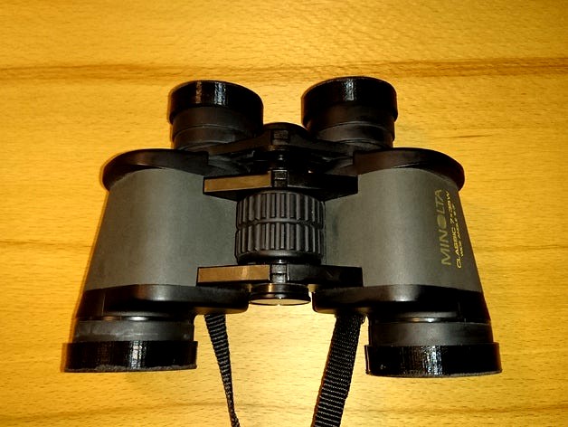 Lens Cover for Minolta Classic 7 x 35 W binoculars  by Helisinus