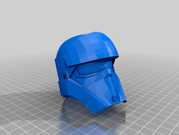SW Shore Trooper Rogue One Helmet Printable by Jace1969