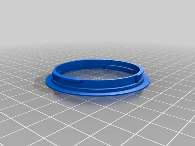Pentax to Canon adapter by IceBeem