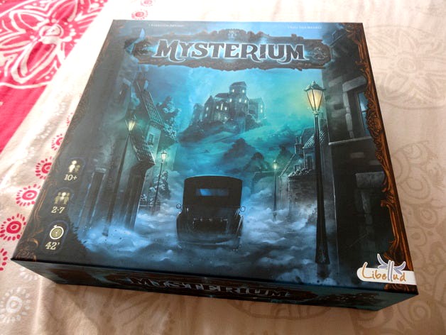 Rangement pour le jeu Mysterium + extension Hidden signs by Lawrent34