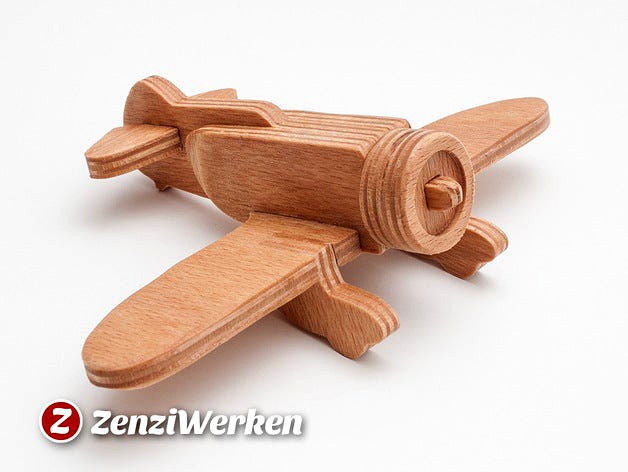 Granville Gee Bee Z40 simplified cnc/laser by ZenziWerken