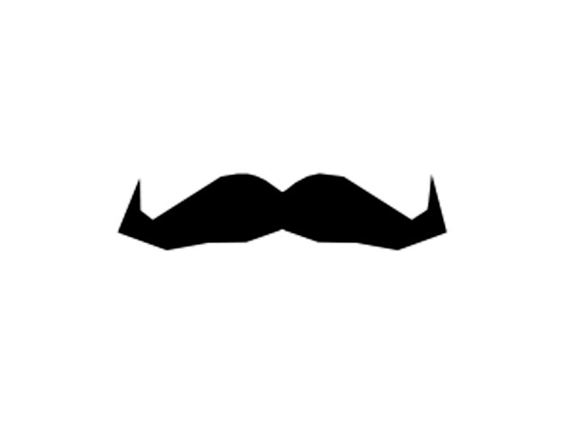 (Low Poly) Movember Logo by DonMaro