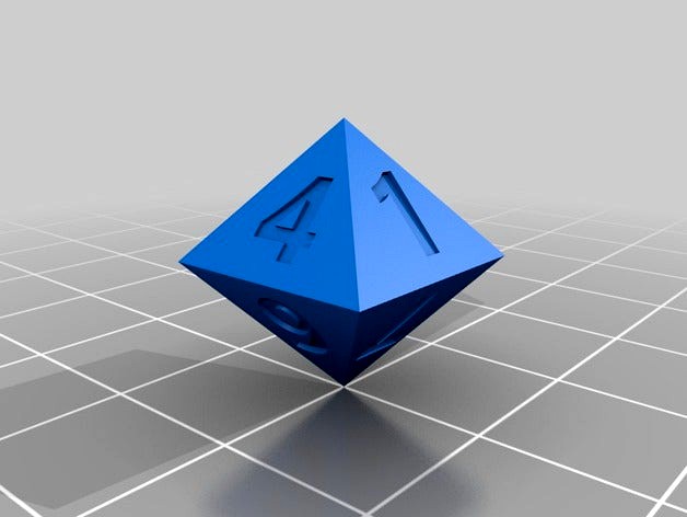 8 Sided Dice by KySyth