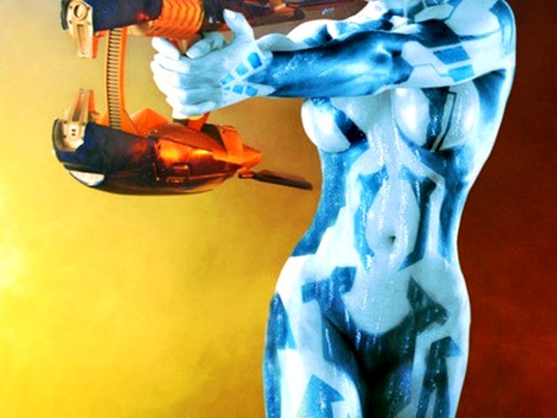 Halo Plasma Rifle Covenant Elite by clearchrome