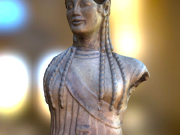 Woman etruscan by GeoffreyMarchal