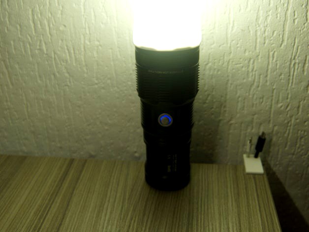 Diffuser for Flashlight Nitecore TM15 by Konstruktor