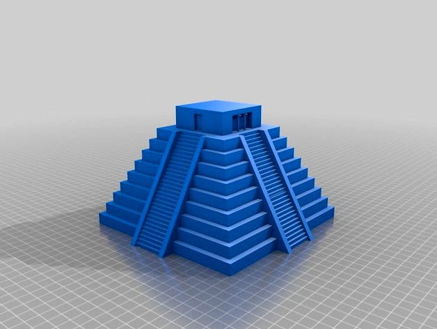 Pyramid of Kukulkan at Chichen Itza by adeo1