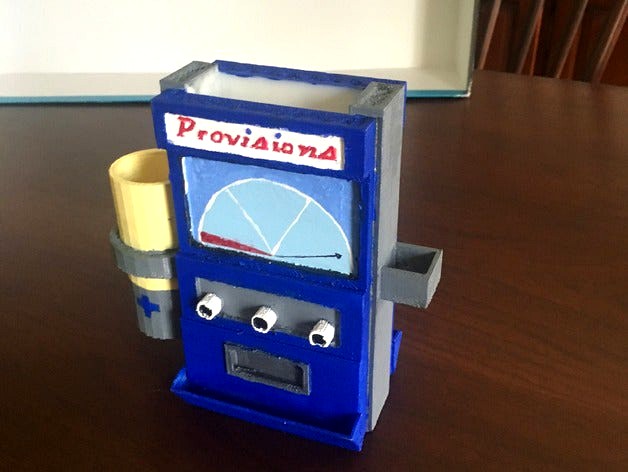 TF2 Level 1 Dispenser Pencil Holder by OwlGirl2000