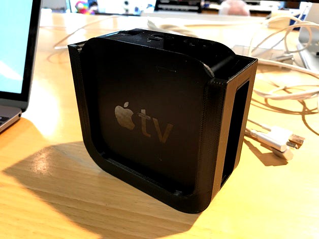 Apple TV 4th Gen Wall Mount by GaryJohnson