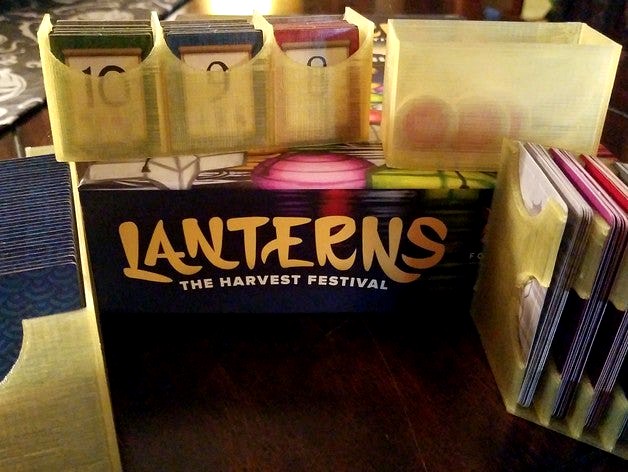 Lanterns - The Harvest Festival box organizer by tejawood