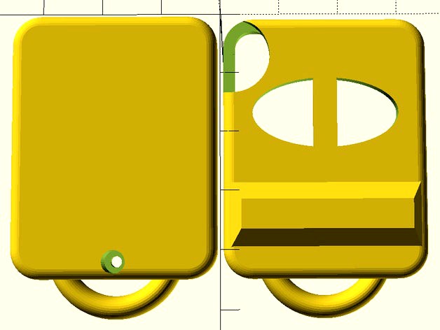 Gate access keychain A23 battery by alex_belov