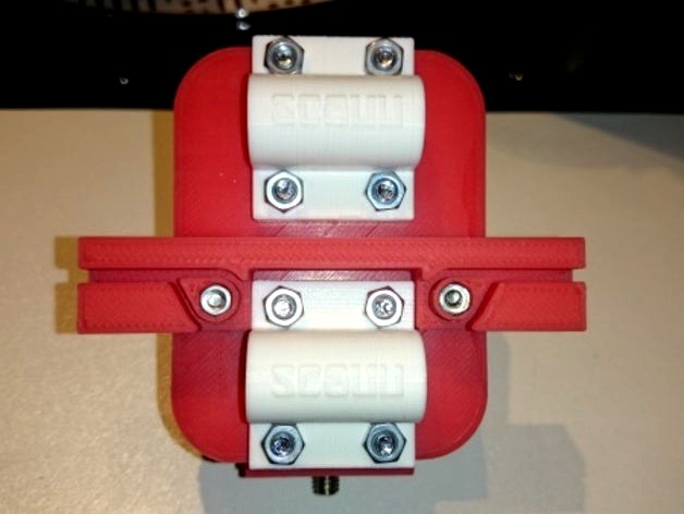 Sunhokey and GeeeTech Prusa i3 X Carriage (E3D v6) by tom666