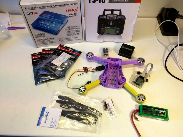 T4 Quadcopter Mini 250 (5 inch props) by HNIi-DK