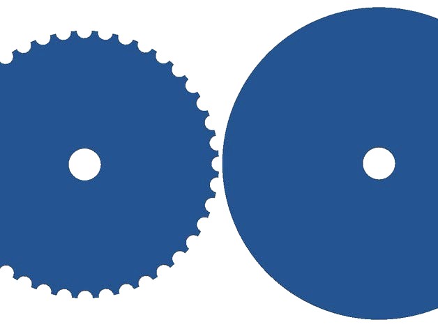 Parametric ball chain sprocket generator for lasercutting by ...