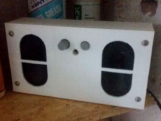 Case for PC Stereo Speaker by Starwhooper