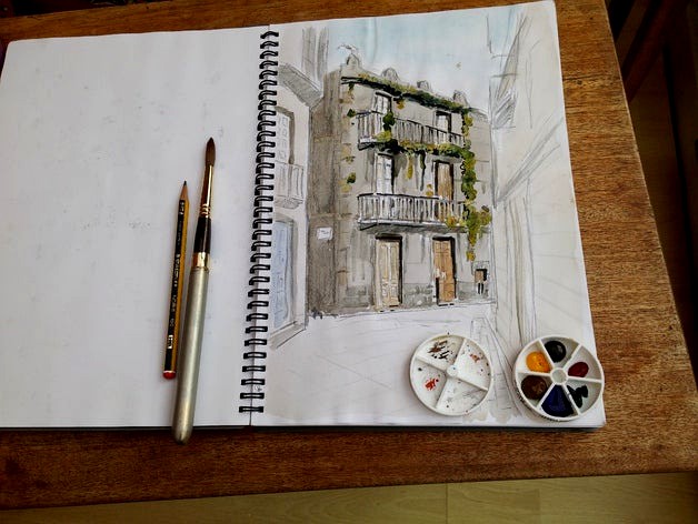 Artists minimal palette by Glyn