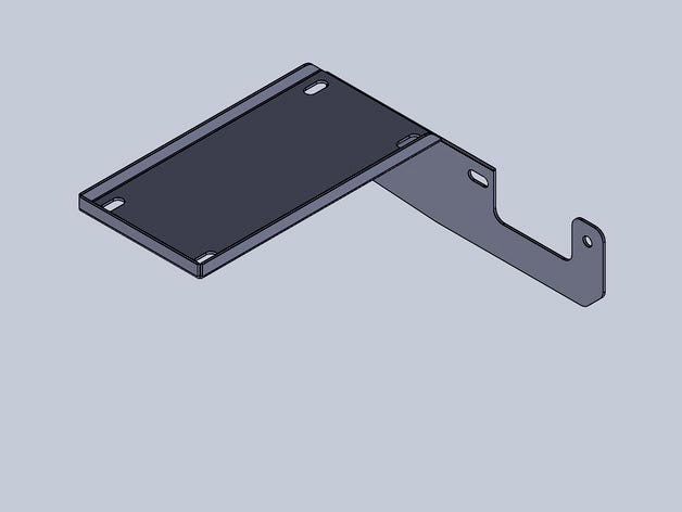 Jeep JK 3.8L (2007-2011) Air Compressor Bracket by gkagan