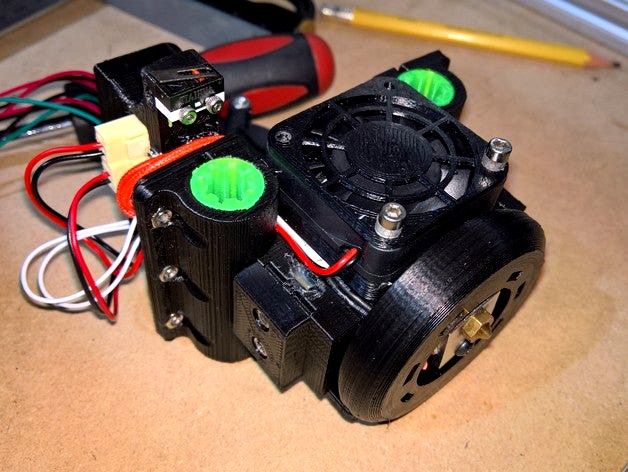 X-Carriage for Scalable CoreXY v2 E3Dv6 by gameoffuture