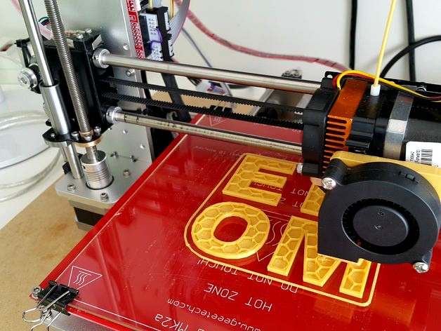 Geeetech I3 Aluminium with Sanguinololu 1.3 + 2004 LCD + PWM Fan by martindb