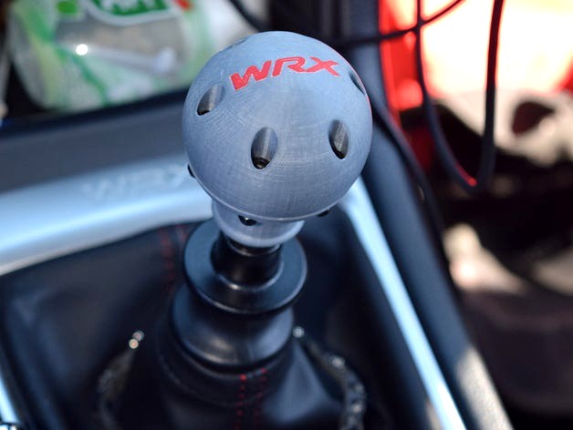 WRX Shift Knob Remixed for Reverse Lockout Shifters by Dingoboy71