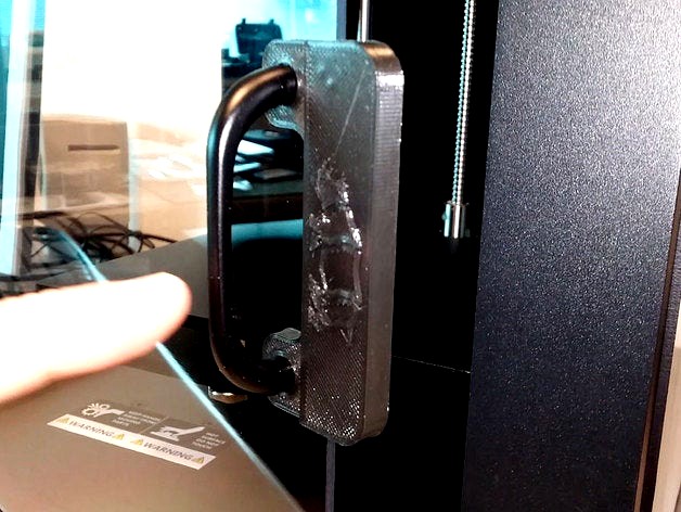 Wanhao D6 Magnetic Door Support by Monzilla