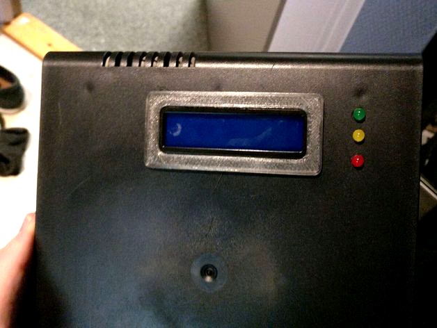 16x2 LCD bezel by striker01