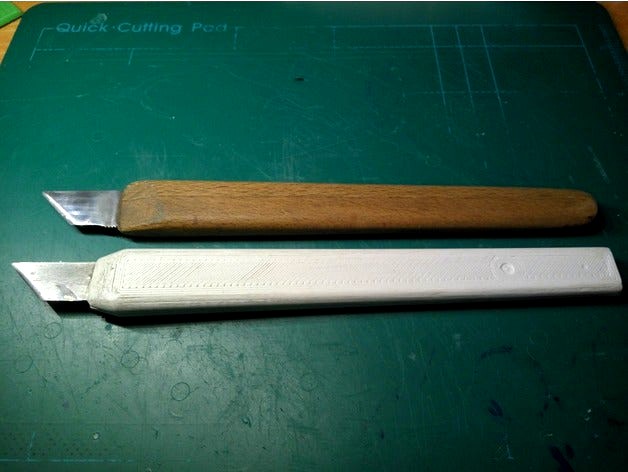 Hacksaw blade knife/tool handle - Customizable by frol