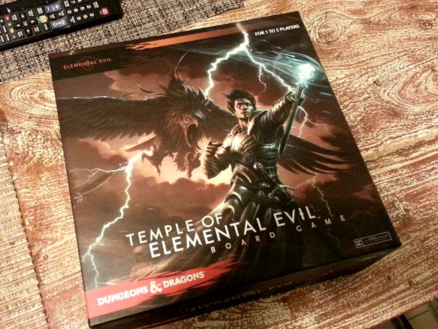 Dungeons and Dragons - Temple of The Elemental Evil - Box Organizer by Help3d