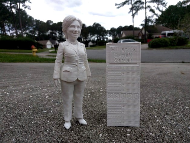 Hillary's E-mail Server by 2ROBOTGUY
