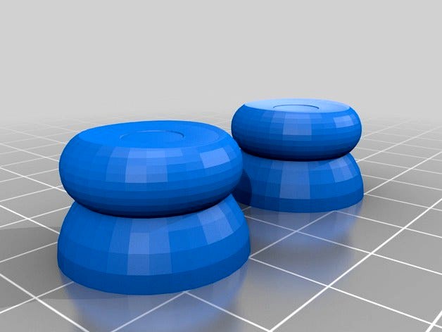 Platstation 4 Analog Snap On Stick Extender by Skywolf91