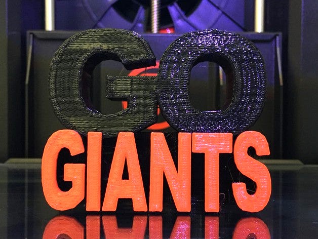 Go Giants! by MrKindergarten