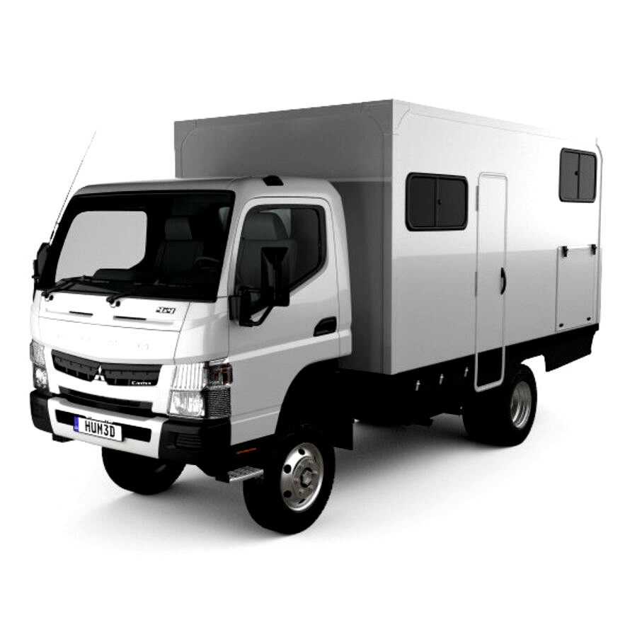 Mitsubishi Fuso Canter (FG) Wide Single Cab Camper Truck 2016