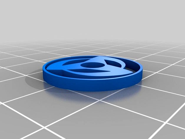 kakashi obito sharingan key chain dual color by Matthewcon