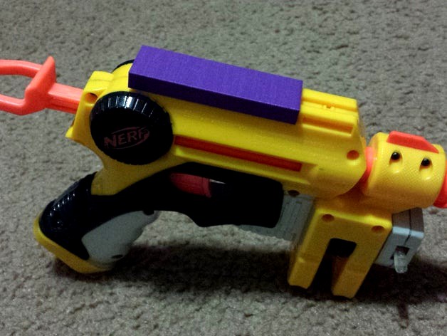 Nerf Flat-Top Adapter by nvchad2