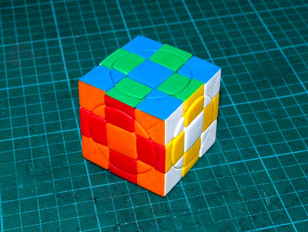 Crazy 3x3x3 Plus cube (whole original series + 2face series) by grafalex