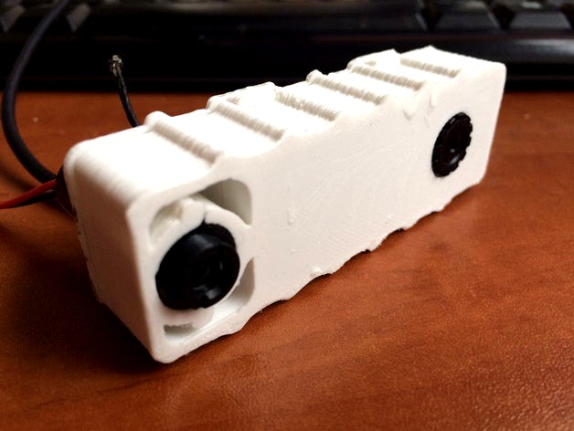 laser and camera case for simple laser rangefinder  by dracovolans