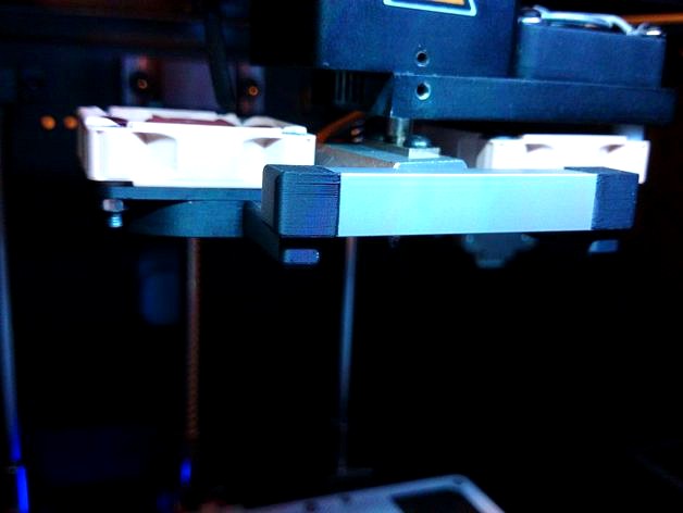 Zortrax M200 Alternative Dual Fan Shroud by SelTec