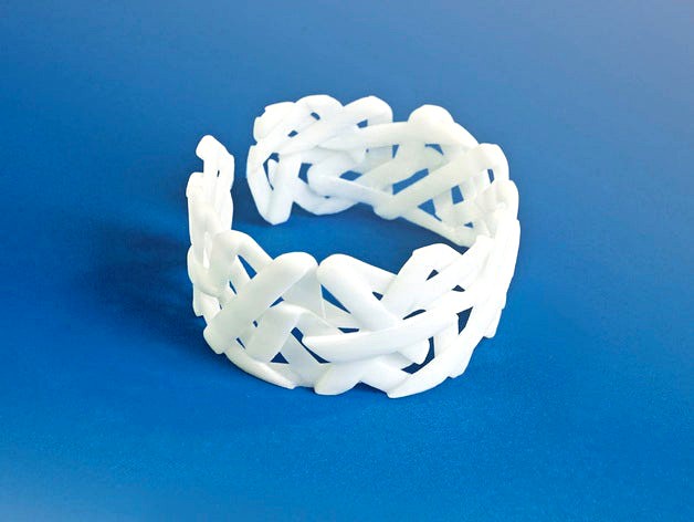 Ribbon Bracelet by 3Dees