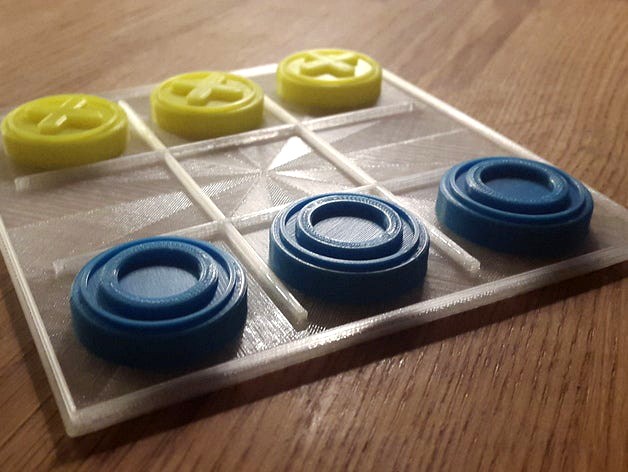 Board game - Tic Tac Toe by Mnemonic
