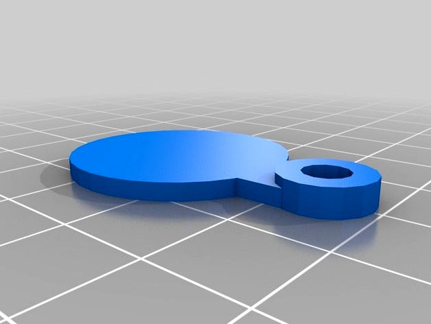 Walmart Shopping Cart Key - Coin (Canadian Looney) by skripxx